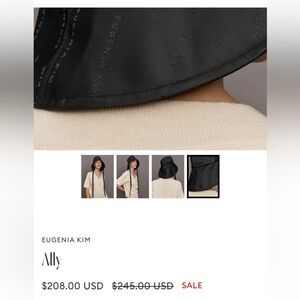 Eugenia Kim Ally Black Hat NWT
